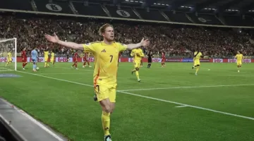 دي بروين يسجل هدفًا رائعًا يضمن لبلجيكا الفوز على ويلز في تصفيات كأس العالم (فيديو)