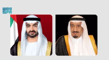 رئيس الإمارات يبارك العاهل السعودي على نجاح موسم الحج