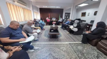 رئيس مدينة بنها يُبحث التحضيرات لاستقبال عيد الأضحى المبارك.