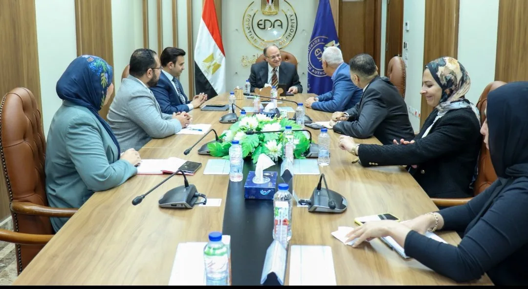 رئيس هيئة الدواء يلتقي ممثلي شركة جمجوم فارما لمتابعة آخر تطورات تشغيل خطوط الإنتاج في مصنعهم رئيس هيئة الدواء يلتقي ممثلي شركة جمجوم فارما لمتابعة آخر تطورات تشغيل خطوط الإنتاج في مصنعهم