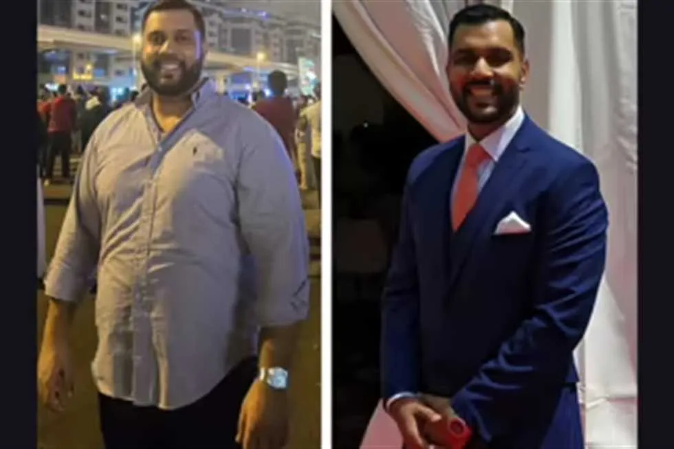 رجل ينجح في فقدان 40 كيلوغراماً من وزنه خلال خمسة أشهر.. ما هي خطته؟ رجل ينجح في فقدان 40 كيلوغراماً من وزنه خلال خمسة أشهر.. ما هي خطته؟