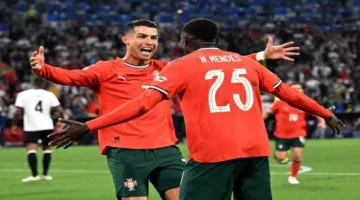 رونالدو ينهي النحس أمام ألمانيا بفوز أول وهدف ثان بعد 5 هزائم.