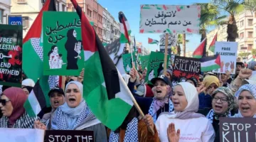 لن نغفل عن غزة الأقصى.. احتجاجات في المغرب ضد العدوان الإسرائيلي