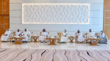 زواج ولي عهد أم القيوين من ابنة محمد بن حمدان آل نهيان
