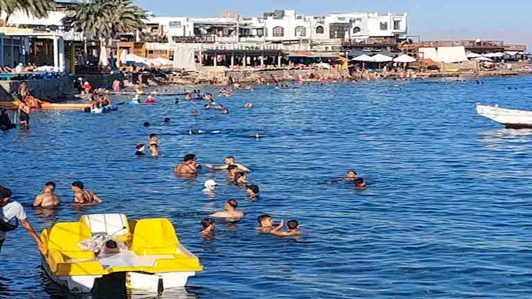 زيادة الحركة السياحية في مدن جنوب سيناء خلال اليوم الثاني من عيد الأضحى (صور) زيادة الحركة السياحية في مدن جنوب سيناء خلال اليوم الثاني من عيد الأضحى (صور)