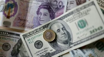 زيادة قيمة الجنيه الاسترليني مقابل الدولار الأمريكي واليورو
