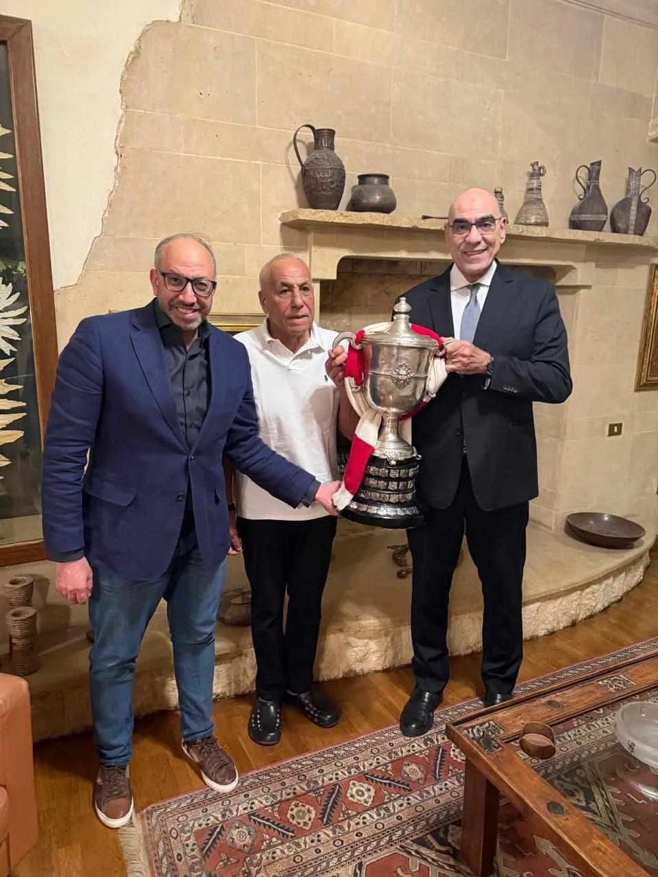 زيارة كأس مصر لمنزل حسين لبيب، رئيس نادي الزمالك: تفاصيل وأحداث زيارة كأس مصر لمنزل حسين لبيب، رئيس نادي الزمالك: تفاصيل وأحداث
