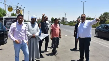 زيارة ميدانية لمنطقة «الجولى فيل» في الأقصر لتفعيل خدمة الصرف الصحي