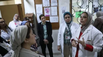 زيارة وفد من البنك الدولي للاطلاع على المنشآت والمشاريع الصحية في الإسكندرية