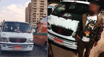 سائق ميكروباص يتعرض لموقف محرج في عين شمس