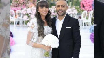 «سايصابني الألم».. نانسي نور تؤدي أغنية لزوجها تامر عاشور مباشرة (فيديو)