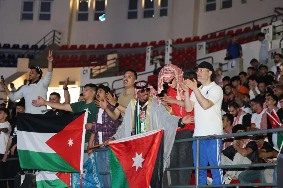 سرور كبير في الأردن بعد انتصار المنتخب على عمان سرور كبير في الأردن بعد انتصار المنتخب على عمان