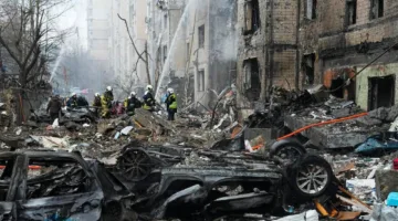 سقوط قتيل و20 مصابًا جراء هجوم روسي على كييف