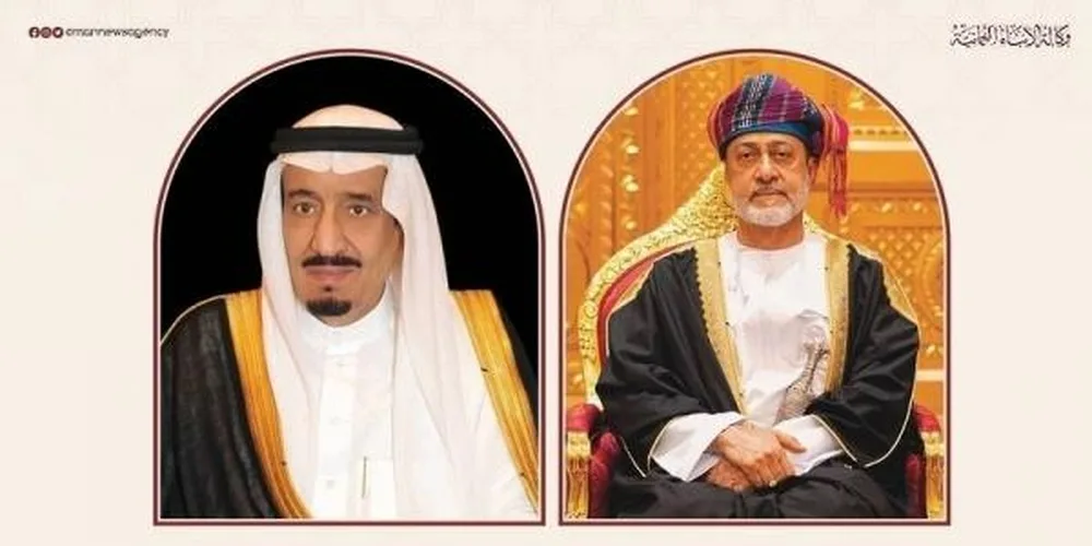 سلطان البلاد يعبر عن تهانيه لخادم الحرمين الشريفين وولي العهد بمناسبة نجاح موسم الحج سلطان البلاد يعبر عن تهانيه لخادم الحرمين الشريفين وولي العهد بمناسبة نجاح موسم الحج