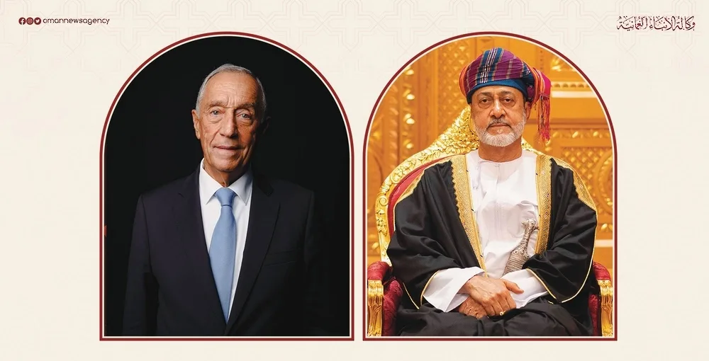 سلطان البلاد يقدم التهاني لرئيس البرتغال سلطان البلاد يقدم التهاني لرئيس البرتغال