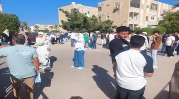 سيارات إسعاف متاحة أمام كل لجنة: بدء امتحانات الثانوية العامة في جنوب سيناء