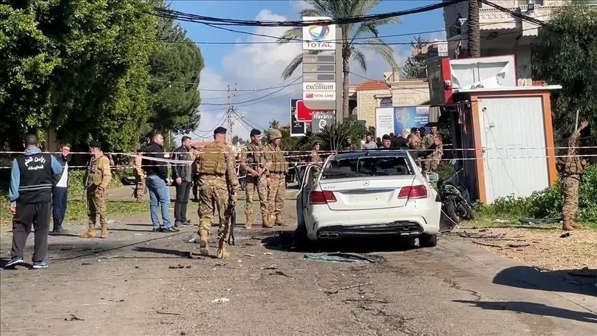 شخص يُصاب جراء هجوم طائرة مسيرة إسرائيلية على سيارة في جنوب لبنان