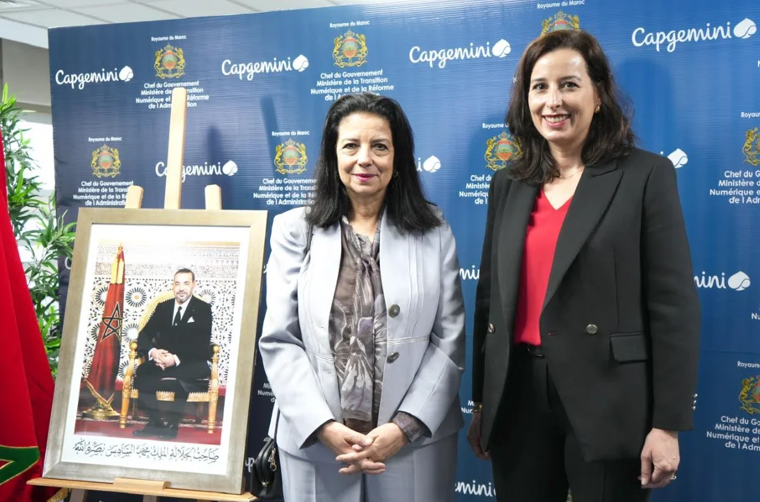 شراكة استراتيجية بين Capgemini المغرب والوزارة المكلفة لتعزيز رقمنة الخدمات شراكة استراتيجية بين Capgemini المغرب والوزارة المكلفة لتعزيز رقمنة الخدمات