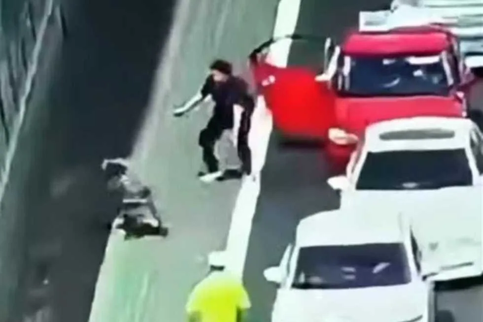 شرطي مرور صيني يلاحق خروفًا هاربًا لمدة 40 دقيقة (فيديو) شرطي مرور صيني يلاحق خروفًا هاربًا لمدة 40 دقيقة (فيديو)