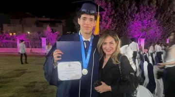 صابرين تُحيي تخرّج ابنها من المدرسة: “يوسف، أصغر أفراد الأسرة، وعقبال الجامعة”