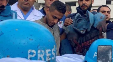 ارتفاع عدد الصحفيين الذين استشهدوا جراء قصف الاحتلال على ساحة المستشفى المعمداني إلى 4.