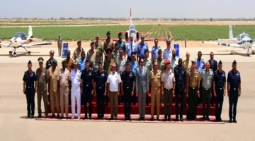 صور.. تنظيم زيارة للملحقين العسكريين إلى مجموعة من المنشآت العسكرية في مصر