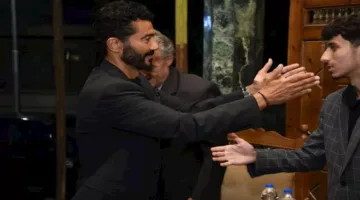 صور: خالد النبوي يشارك في تقديم العزاء للفنانة سميحة أيوب