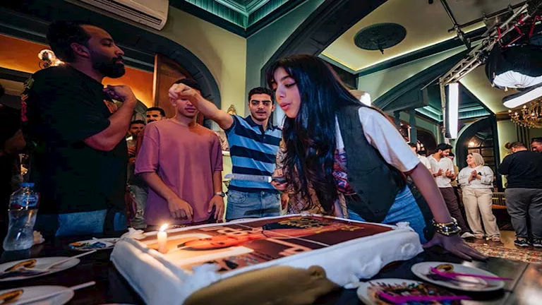 صور| طاقم مسلسل “ابن النصابة” يحيي حفلة عيد ميلاد ياسمينا العبد صور| طاقم مسلسل “ابن النصابة” يحيي حفلة عيد ميلاد ياسمينا العبد