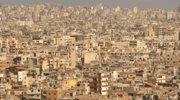 طائرة إسرائيلية تحلق فوق الضاحية الجنوبية لبيروت