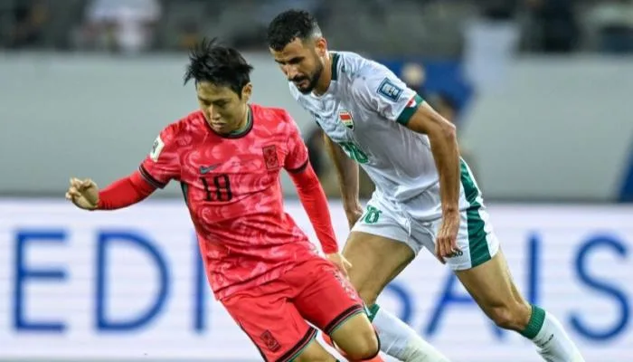 طرق مشاهدة البث المباشر لمباراة العراق وكوريا الجنوبية في تصفيات كأس العالم 2026