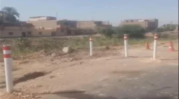“طرق وكباري”: صيانة سريعة بعد انفصال جزئي على طريق “إسنا/الأقصر” الزراعي