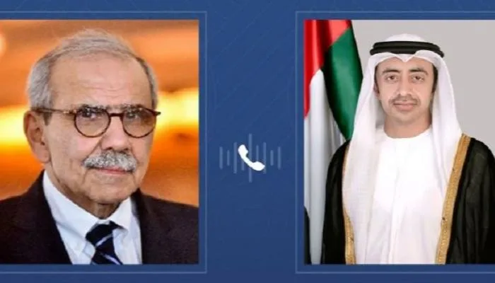 عبد الله بن زايد يناقش مع رئيس وزراء لبنان المستجدات الإقليمية عبد الله بن زايد يناقش مع رئيس وزراء لبنان المستجدات الإقليمية