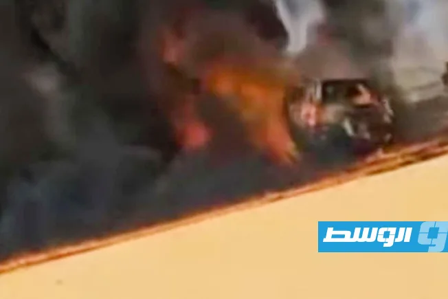 عبور الحدود السودانية – المصرية: «الإعلام الحربي» يكشف عن انفجار سيارة محملة بالأسلحة خلال مطاردتها. عبور الحدود السودانية – المصرية: «الإعلام الحربي» يكشف عن انفجار سيارة محملة بالأسلحة خلال مطاردتها.