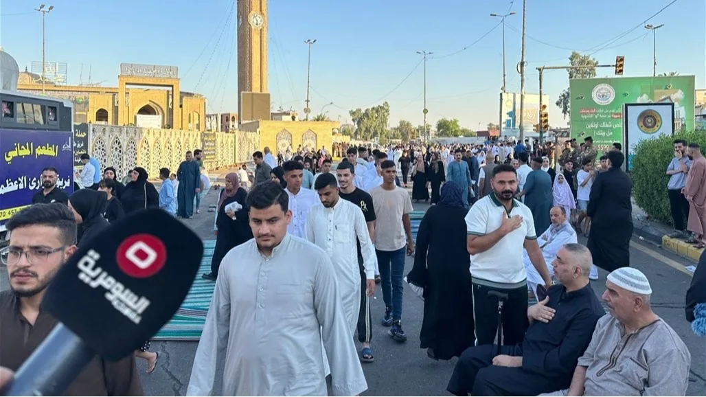عدسة تواصل تُسجل لحظات شوارع الأعظمية في بداية عيد الأضحى عدسة تواصل تُسجل لحظات شوارع الأعظمية في بداية عيد الأضحى