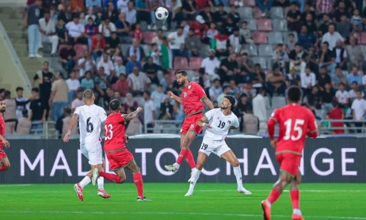 عمان تحقق التأهل للملحق الآسيوي لكأس العالم 2026 عمان تحقق التأهل للملحق الآسيوي لكأس العالم 2026