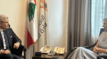 عيسى الخوري ناقش مع السفيرة السويسرية تأثير التغيرات الإقليمية على لبنان