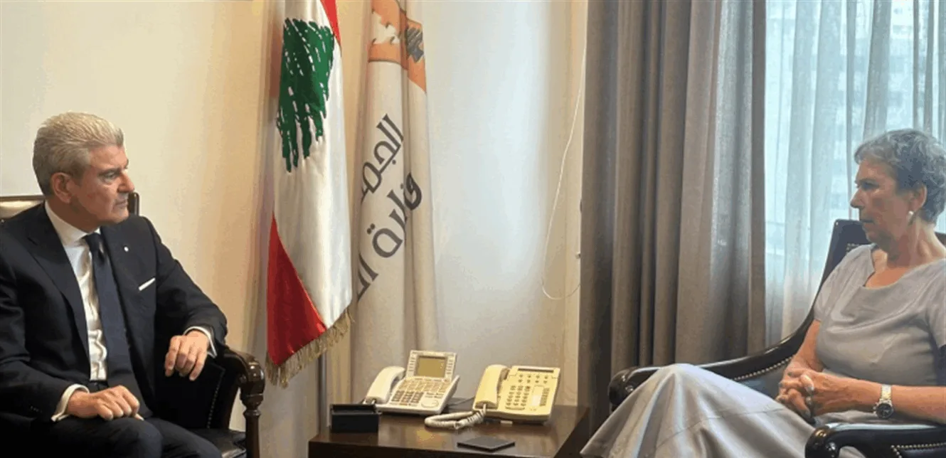 عيسى الخوري ناقش مع السفيرة السويسرية تأثير التغيرات الإقليمية على لبنان عيسى الخوري ناقش مع السفيرة السويسرية تأثير التغيرات الإقليمية على لبنان