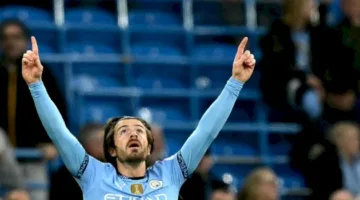غريليش لا يتواجد في قائمة مانشستر سيتي