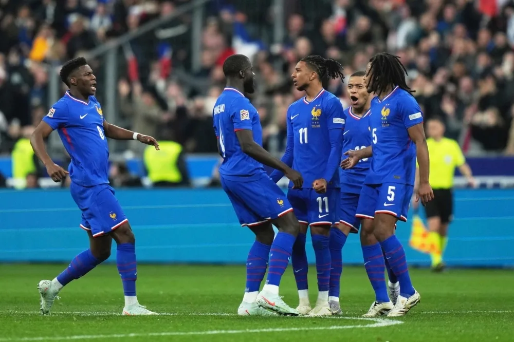 فرنسا تتغلب على ألمانيا وتحقق المركز الثالث في دوري الأمم الأوروبية فرنسا تتغلب على ألمانيا وتحقق المركز الثالث في دوري الأمم الأوروبية