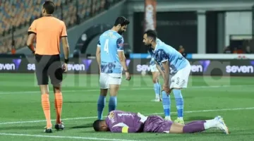 في غضون 6 دقائق.. إصابة الشناوي ومرعي في نهائي كأس مصر