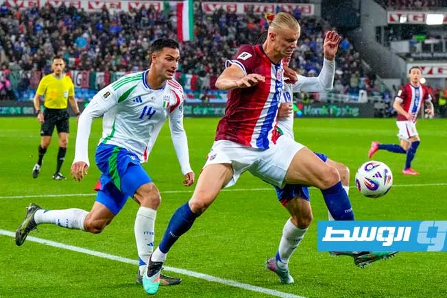 (فيديو) سقوط مدوي لإيطاليا في بداية مشوارها ضد النرويج بتصفيات مونديال 2026 (فيديو) سقوط مدوي لإيطاليا في بداية مشوارها ضد النرويج بتصفيات مونديال 2026