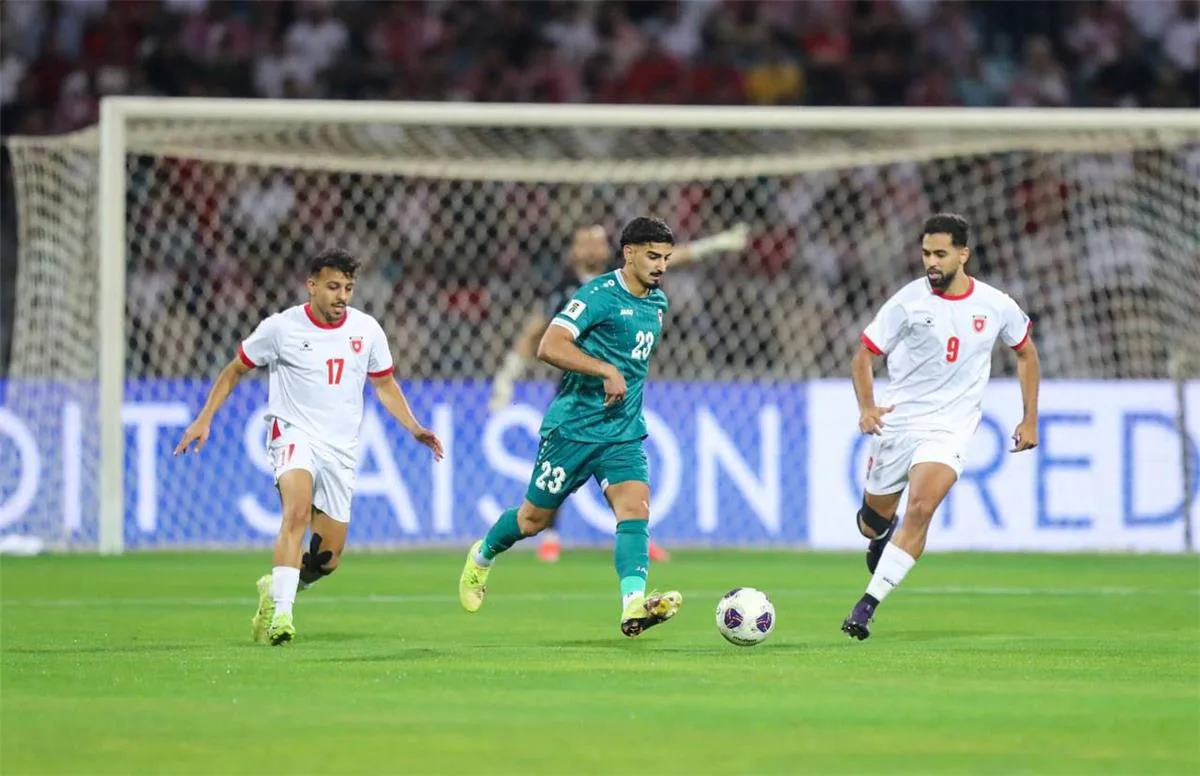 فيديو | منتخب العراق يتغلب على الأردن في تصفيات مونديال 2026 فيديو | منتخب العراق يتغلب على الأردن في تصفيات مونديال 2026