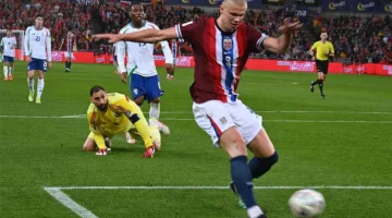 فيديو | هالاند يتألق والنرويج تحقق انتصاراً كبيراً على إيطاليا بثلاثة أهداف في تصفيات كأس العالم 2026