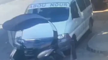 فيديو يُظهر حادثة سرقة أمام المدرسة!