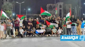 قافلة “فك الحصار” تجوب الساحل الليبي وصولاً إلى غزة