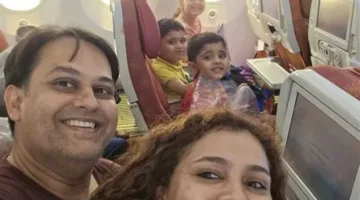 قبل دقائق من وفاتهم: عائلة هندية تلتقط آخر صورة لها على متن “الطائرة الهندية المأساوية”
