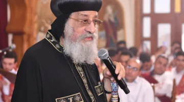 قداسة البابا يقيم الصلاة الإلهية في العلمين