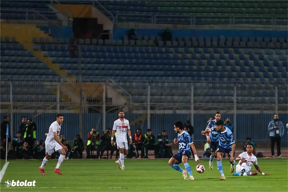 قرارات حكم مباراة الزمالك وبيراميدز في نهائي كأس مصر