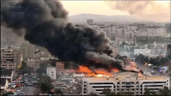 قصف مدفعي من قِبل الاحتلال الإسرائيلي في غرب درعا بسوريا قصف مدفعي من قِبل الاحتلال الإسرائيلي في غرب درعا بسوريا