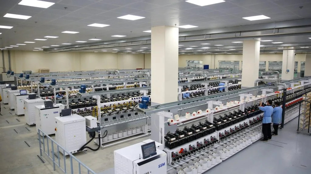 قطاع الأعمال: اكتمال تطوير المرحلة الأولى لمصانع الغزل والنسيج و70% من المرحلة الثانية.